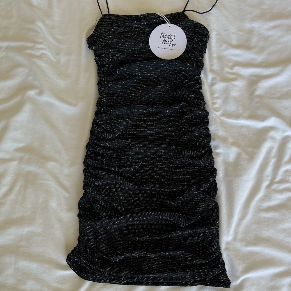 Princess Polly Reeva Mini Dress Black